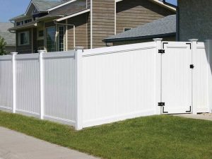 jasper vinyl fence white